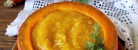 тыквенный суп-пюре со сливками. Шаг 8