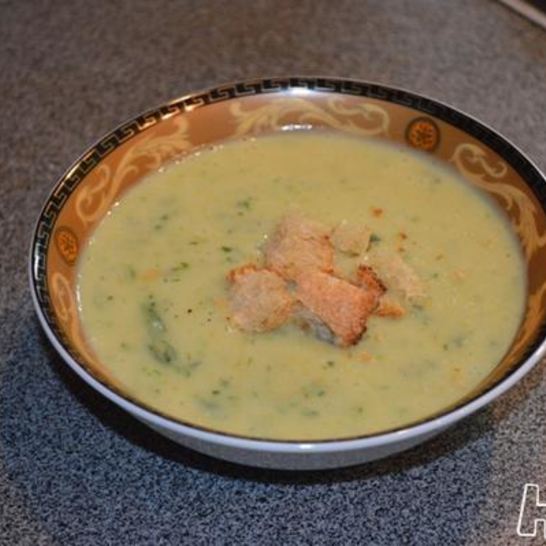 Рецепт зеленого супа-пюре