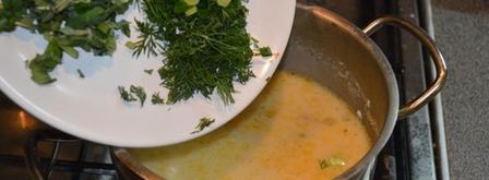 зеленый суп-пюре. Шаг 7