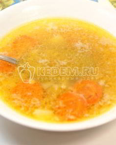 Суп с чечевицей