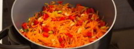 суп с фрикадельками и шпинатом. Шаг 11