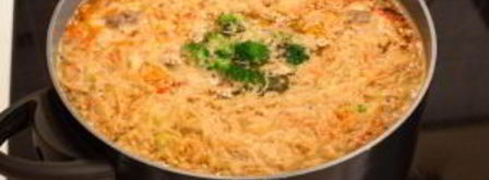 суп с фрикадельками и шпинатом. Шаг 15