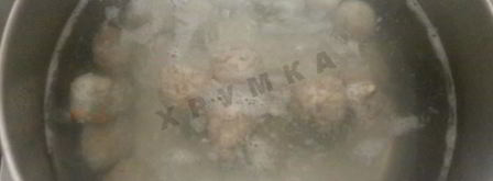 суп с фрикадельками из куриного фарша. Шаг 3