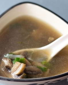 Суп с грибами