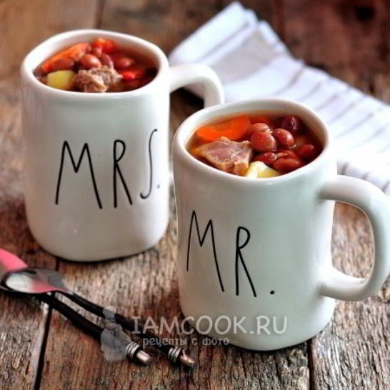 Рецепт супа с красной фасолью консервированной