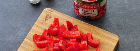 суп с красной фасолью консервированной. Шаг 5