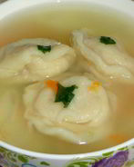 Суп с пельменями