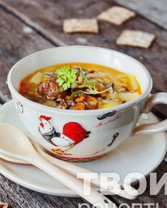 Суп с рисом