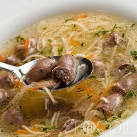 Рецепт супа с сердечками