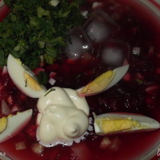 Рецепт холодного свекольника