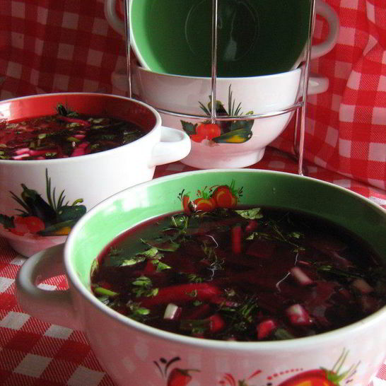 Рецепт свекольника холодного