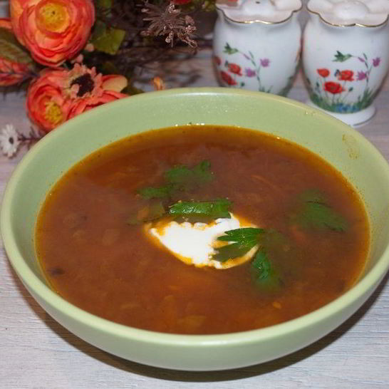 Рецепт свекольника постного