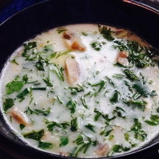 Рецепт сырного супа по-французски