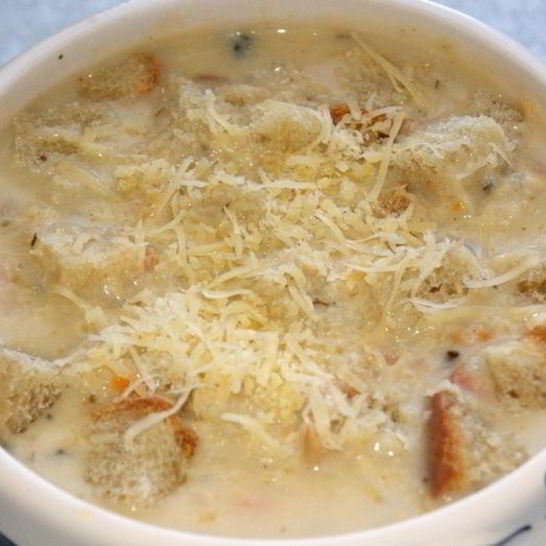 Рецепт сырного супа-пюре