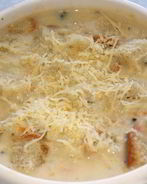 Сырный суп-пюре