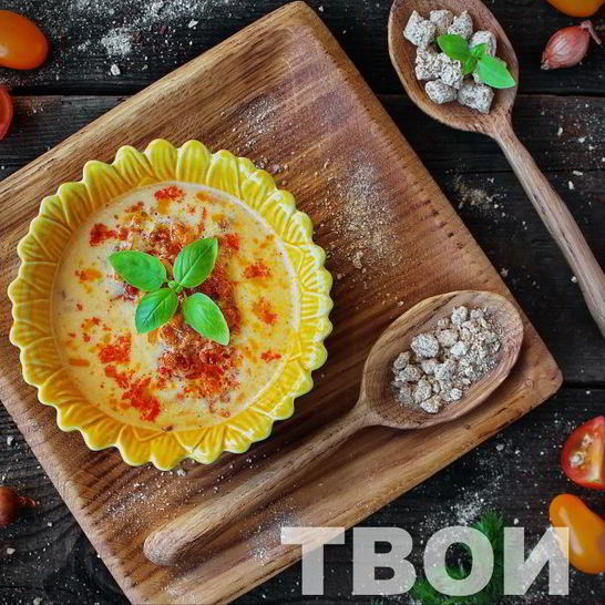 Рецепт сырного супа с курицей