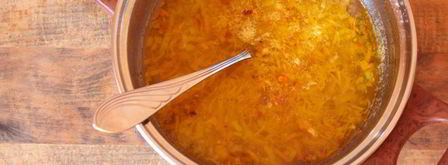 сырный суп с курицей. Шаг 4