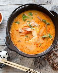 Тайландский суп из креветок