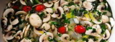 тайский куриный суп с рисом. Шаг 2