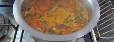 томатно-кориандрный суп. Шаг 15