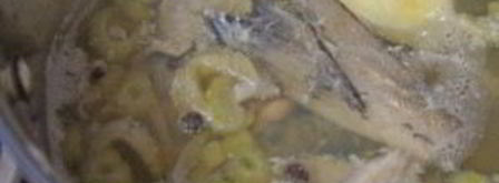 томатный суп с кальмарами. Шаг 2