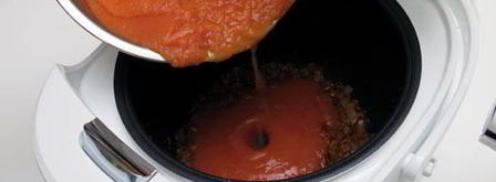 томатный суп в мультиварке. Шаг 7