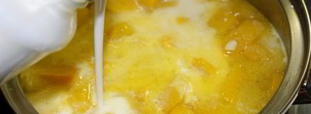 тыквенный пряный суп с кокосовым молоком. Шаг 4