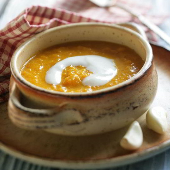 Рецепт тыквенного супа на кокосовом молоке