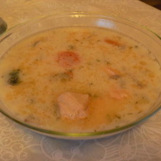 Рецепт ухи по-фински