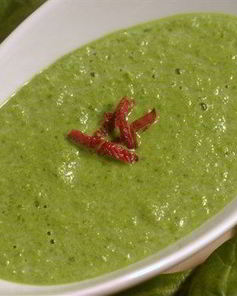 Венгерский суп из шпината