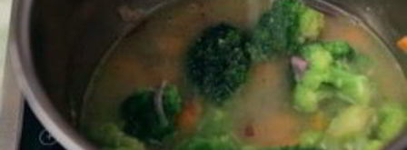 вкусный сливочный крем-суп с брокколи. Шаг 2