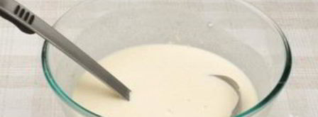 авторские блины из молока. Шаг 4