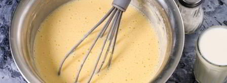 ажурные блинчики на кефире с дырочками. Шаг 7