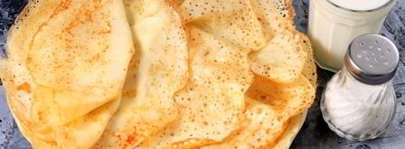 ажурные блинчики на кефире с дырочками. Шаг 10