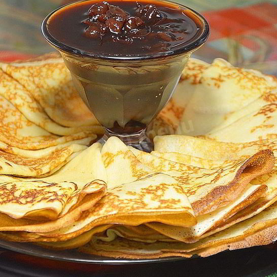 Рецепт ажурных блинчиков на молоке