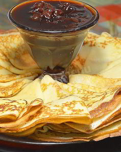 Ажурные блинчики на молоке