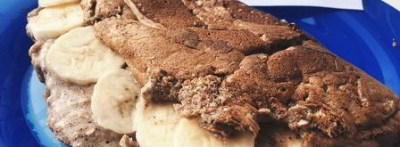 блин с банановой начинкой. Шаг 6