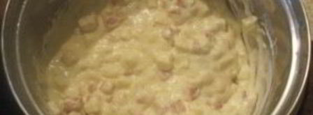 блинчики, фаршированные ветчиной и сыром. Шаг 4