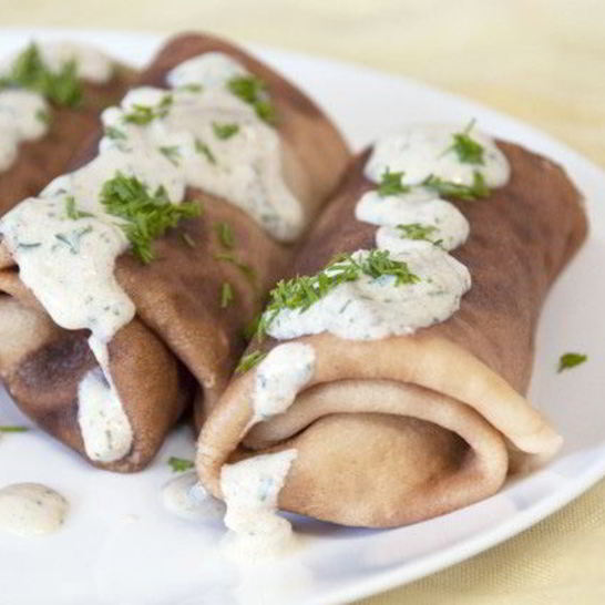 Рецепт блинчиков из грибов