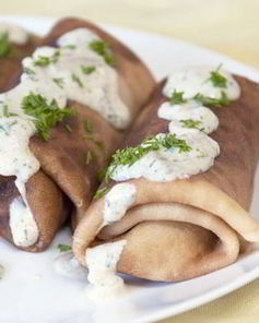 Блинчики из грибов