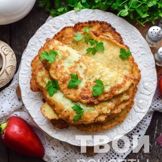 Рецепт блинчиков из кабачков