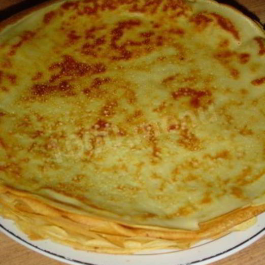 Блинчики на майонезе