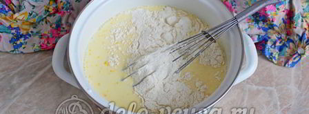 блинчики с клубникой. Шаг 4