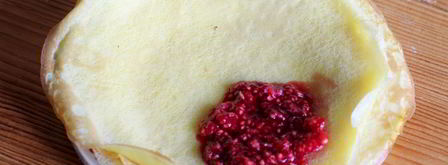 блинчики с малиной. Шаг 8