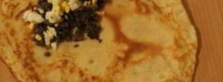 блинчики с мясом и яйцом. Шаг 7