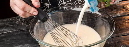 блинчики с шоколадным соусом. Шаг 3