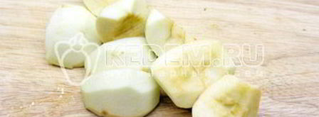 блинчики с яблоками и корицей. Шаг 2