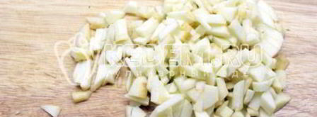 блинчики с яблоками и корицей. Шаг 3