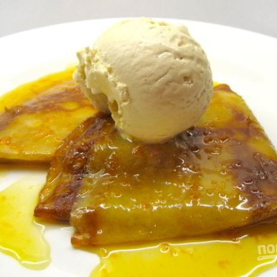 Рецепт блинчиков сюзетт