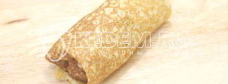 блины фаршированные мясом и овощами. Шаг 14